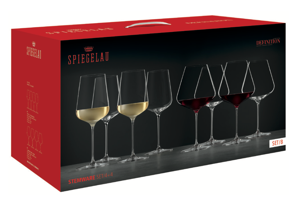 Spiegelau Definition Set 4+4